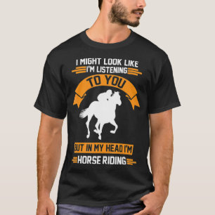 Riding Horses Gift T-Shirt