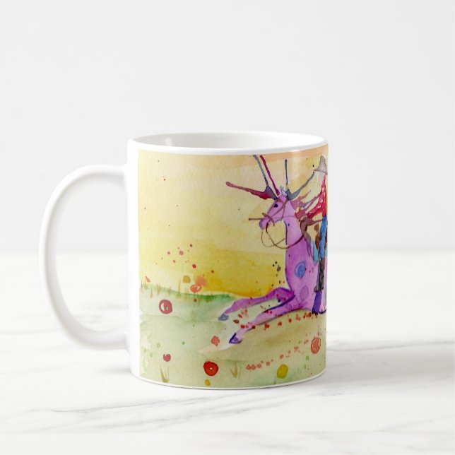 Riding into Eternity Coffee Mug (Left)