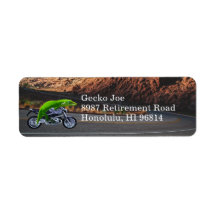 Riding Into Retirement Gecko Motorcycle Address