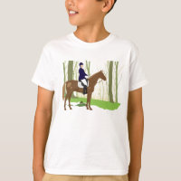 Riding into the Woods Equestrian T-Shirt