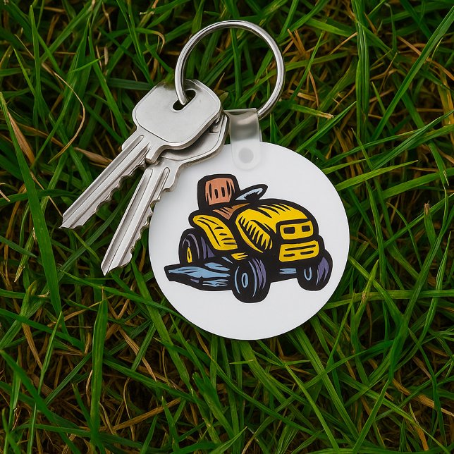 Riding Lawn Mower Keychain (Creator Uploaded)