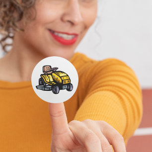 Riding Lawn Mower Stickers