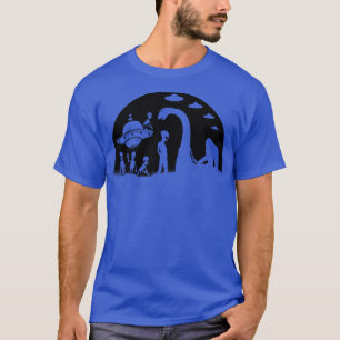 Riding Loch Ness Monster With s T-Shirt