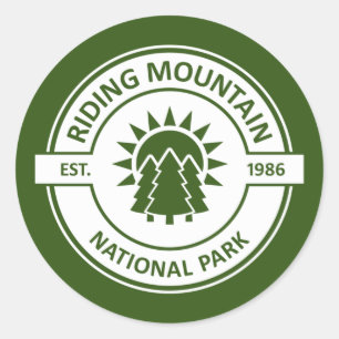 Riding Mountain National Park Classic Round Sticker