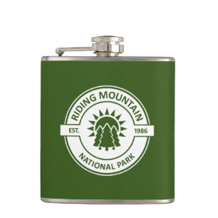 Riding Mountain National Park Hip Flask