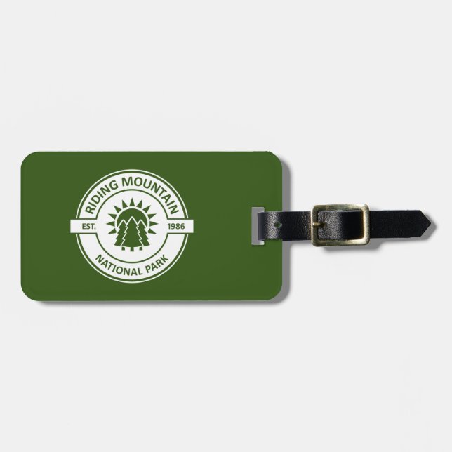Riding Mountain National Park Luggage Tag (Front Horizontal)