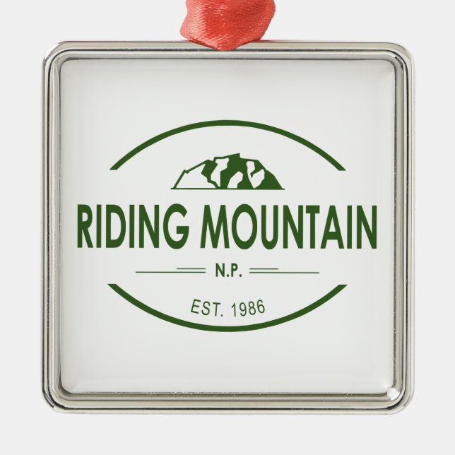 Riding Mountain National Park Metal Ornament (Front)