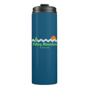 Riding Mountain National Park Retro Thermal Tumbler