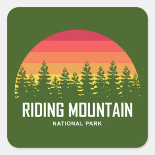 Riding Mountain National Park Square Sticker