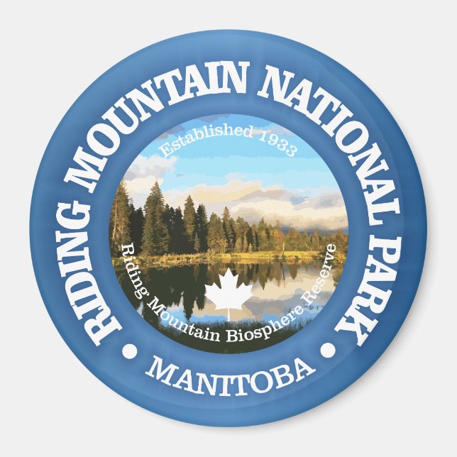 Riding Mountain NP Magnet (Front)