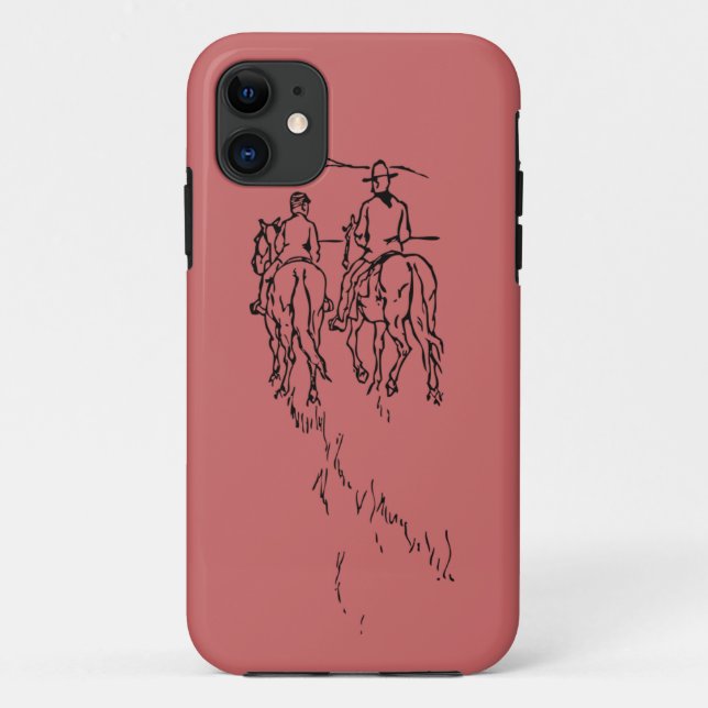 Riding Off Into The Sunset Case-Mate iPhone Case (Back)