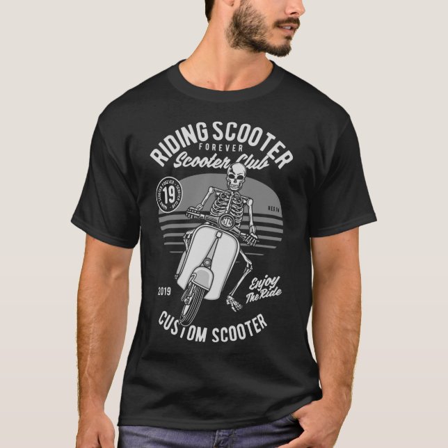 Riding scooter T-Shirt (Front)