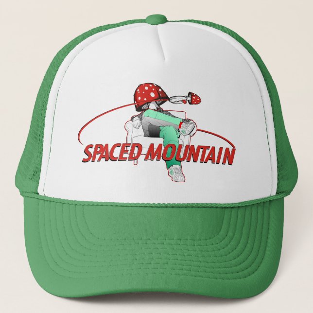 RIDING SPACED-MOUNTAIN TRUCKER HAT (Front)