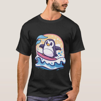 Riding the Icy Tides  T-Shirt
