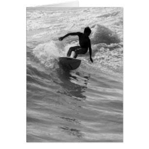 Riding The Wave Grayscale