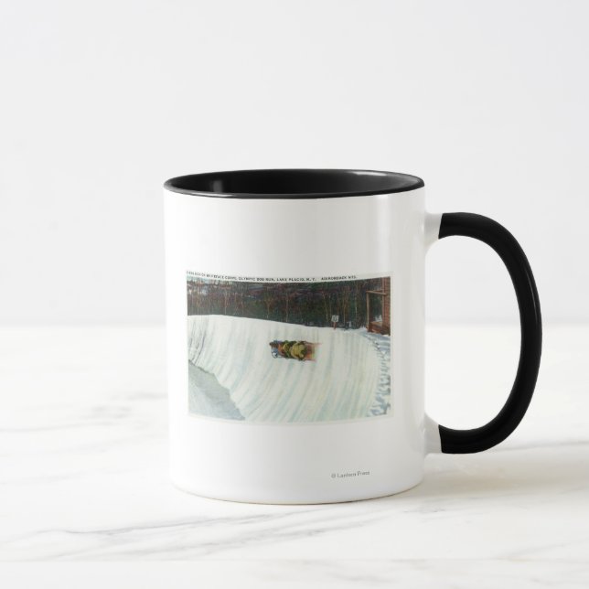 Riding the Whiteface Curve Mug (Right)