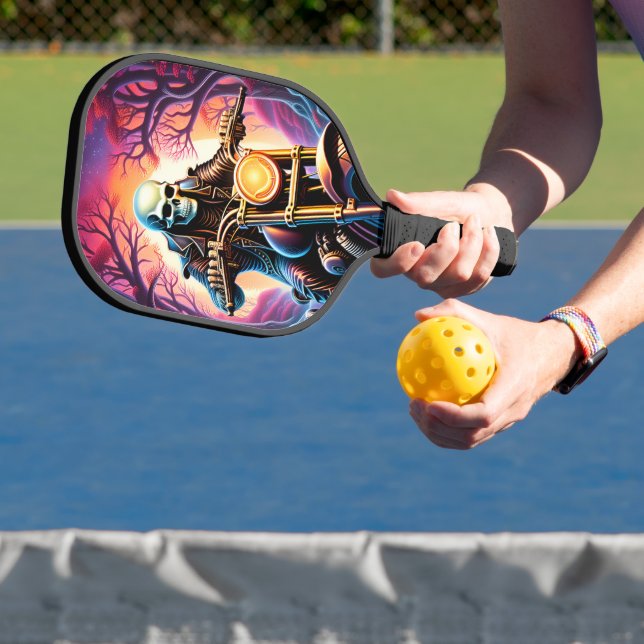 Riding through the interweaving branches pickleball paddle (Insitu)