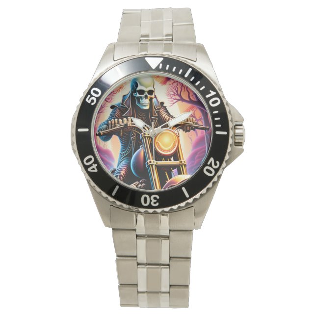 Riding through the interweaving branches watch (Front)