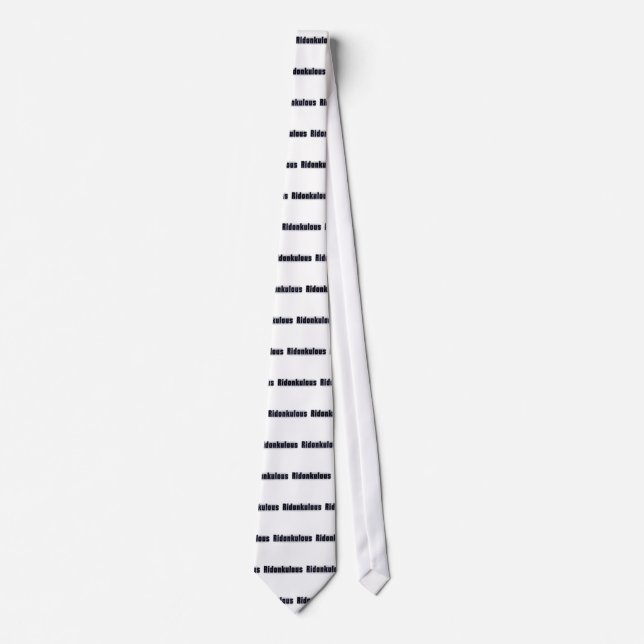 Ridonkulous Tie (Front)