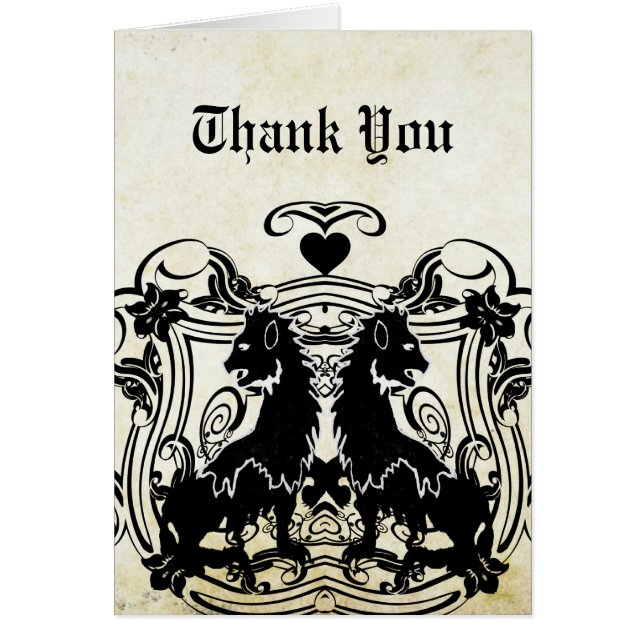 Rielaboration of Vintage Lions with Swirls (Front)