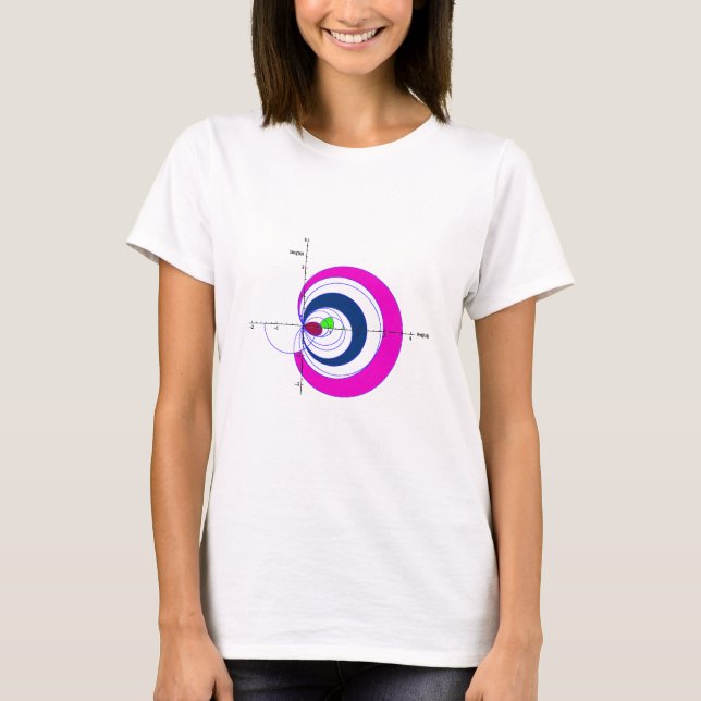 Riemann zeta transparent.gif T-Shirt (Front)