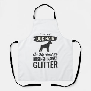 Riesenschnauzer Glitter Funny Dog Lover Design_1 Apron