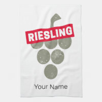 Riesling Vine Vintage Wine Drinker Grape Design