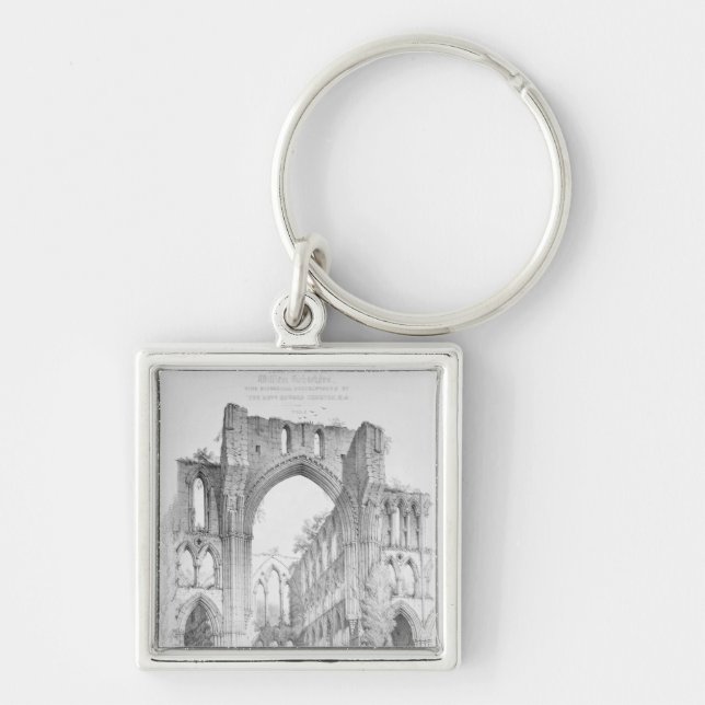 Rievaulx Abbey Key Ring (Front)