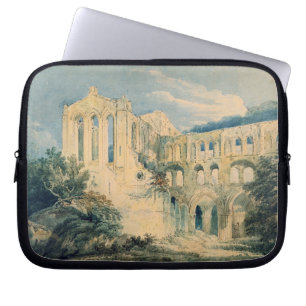 Rievaulx Abbey, Yorkshire, 1798 (w/c) Laptop Sleeve