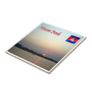 Rif. KH Cambodia Sunrise in Phnom Penh Ceramic Tile