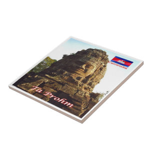 Rif. KH Cambodia, Ta Prohm, Ceramic Tile