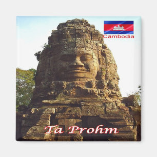 Rif. KH Cambodia, Ta Prohm, Fridge Magnet