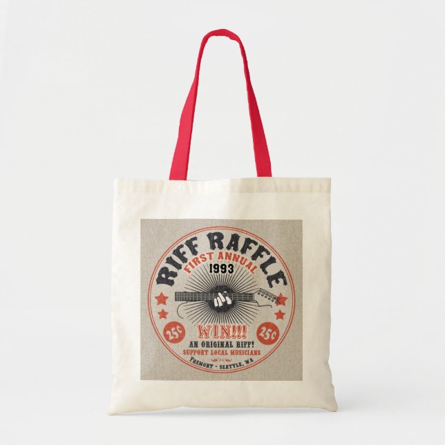 Riff Raffle Tote Bag (Front)