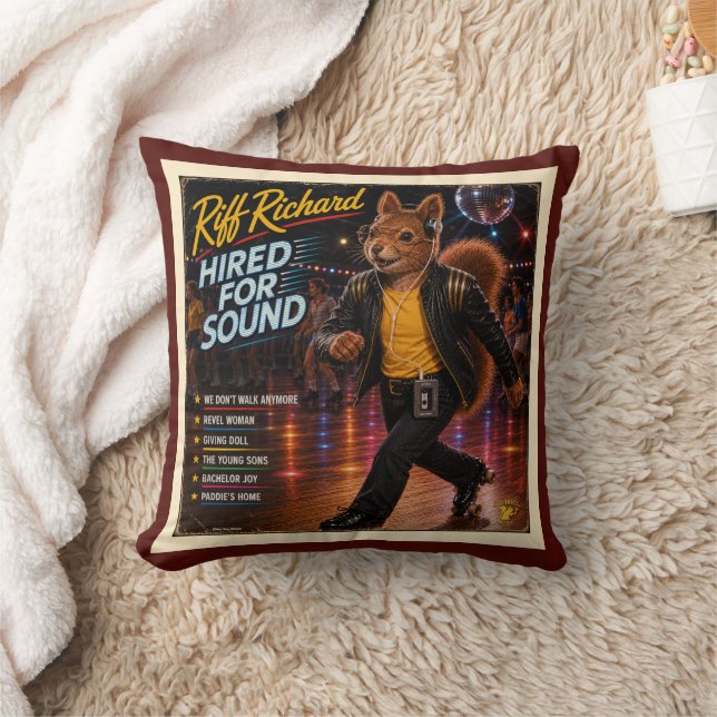 Riff Richard: a Parody Cushion (Blanket)