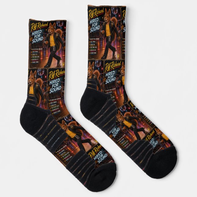 Riff Richard: a Parody Socks (Right)