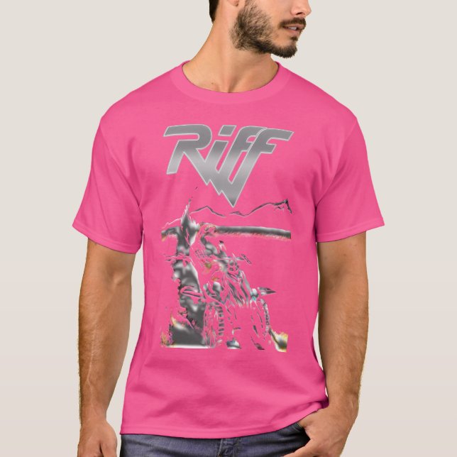 Riff Ruedas De Metal Pappo Napolitano T-Shirt (Front)