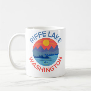 Riffe Lake Fishing Hiking Camping Coffee Mug