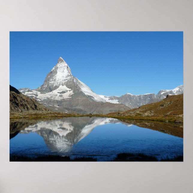 Riffelsee Matterhorn Poster (Front)