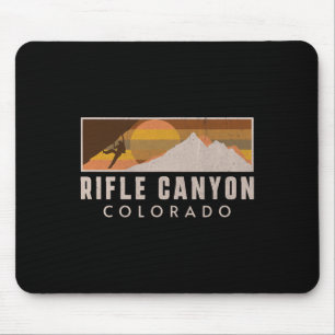 Rifle Canyon Rock Climbing Nerd Boulderer Mountain Mouse Pad
