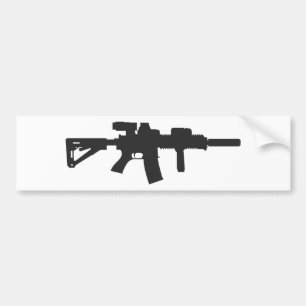 Rifle Carbine Bumper Sticker