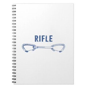 Rifle Colorado Rock Climbing Quickdraw Notebook