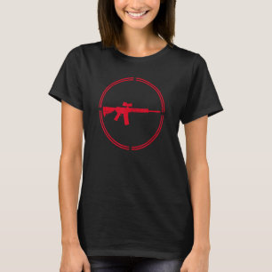 Rifle Conservative Right Wing Libertarian Pro Gun  T-Shirt