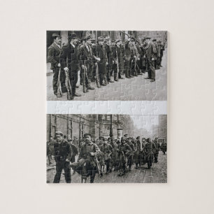 Rifle drill of the Spartacists (top) Revolutionary Jigsaw Puzzle