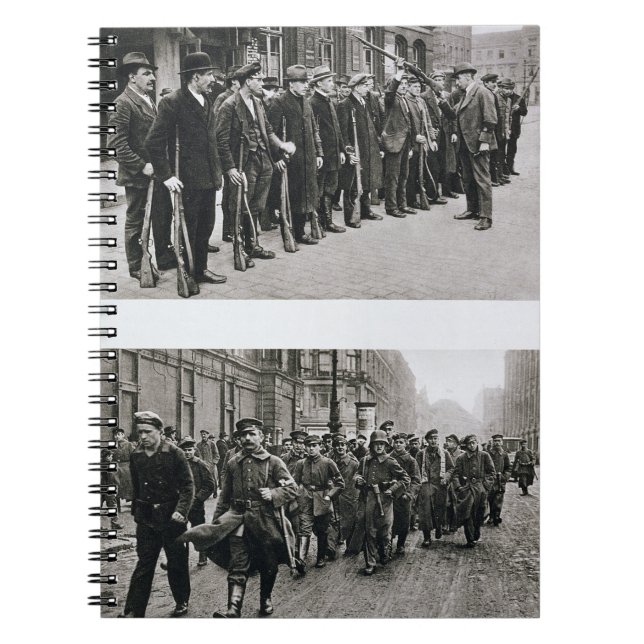 Rifle drill of the Spartacists (top) Revolutionary Notebook (Front)