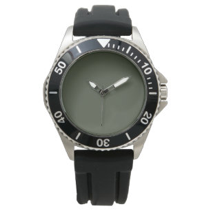 Rifle Green Solid Colour Watch