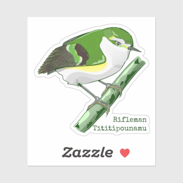 Rifleman tititiponamu NZ bird (Sheet)