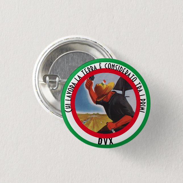 RIFORMA AGRICOLA BUTTON (Front & Back)