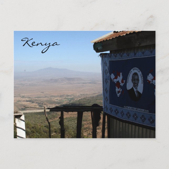 rift valley obama postcard (Front)