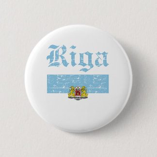 Riga City Designs 6 Cm Round Badge