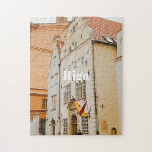 Riga Cityscape Flexible Photo Magnet Jigsaw Puzzle